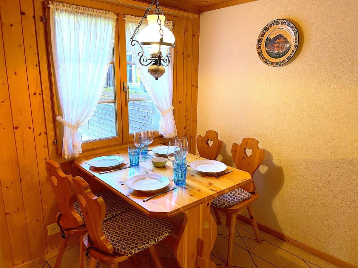Swisshut Stunning Views Alps Lake - Chalet Erli Darligen Bagian luar foto